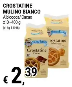 Tre Valli Supermercato Crostatine Mulino Bianco Cacao offerta