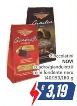 Italy Cash Cioccolatini NOVI offerta