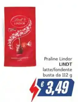 Italy Cash Praline Lindor LINDT offerta