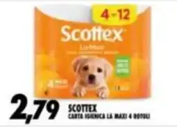 Compri Meglio Scottex carta igienica la maxi offerta