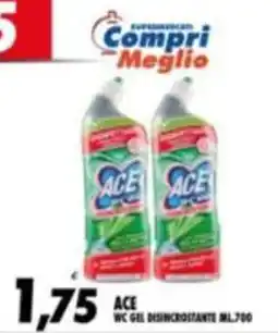 Compri Meglio ACE WC GEL DISINFCROSTANTE offerta