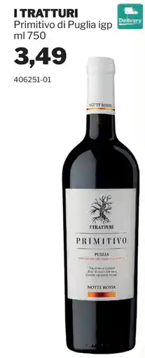 GrosMarket I Tratturi Primitivo offerta