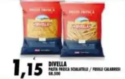 Compri Meglio Divella pasta fresca scialatelli / fusilli calabresi offerta