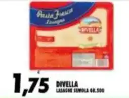 Compri Meglio Lasagne semola Divella offerta