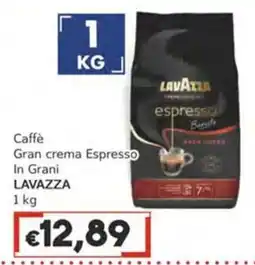 Italy Cash Caffè Gran crema Espresso In Grani LAVAZZA offerta
