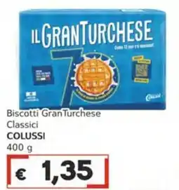 Italy Cash Biscotti GranTurchese Classici Colussi offerta