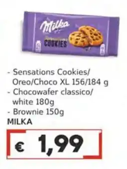 Italy Cash Milka Sensations Cookies offerta
