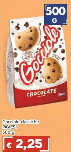 Italy Cash Gocciole classiche Pavesi offerta