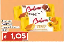 Italy Cash Trancetti Balconi cacao/albicocca offerta
