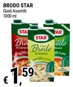 Tre Valli Supermercato Brodo Star gusti assortiti offerta