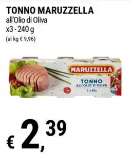 Tre Valli Supermercato Tonno Maruzzella all'olio di oliva offerta