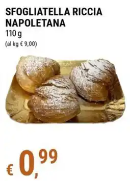 Tre Valli Supermercato Sfogliatella riccia napoletana offerta