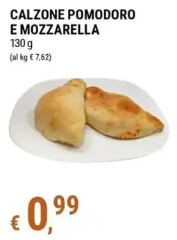 Tre Valli Supermercato Calzone pomodoro e mozzarella offerta