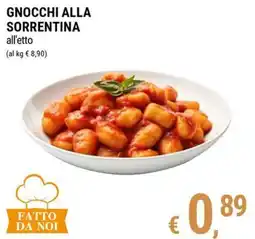 Tre Valli Supermercato Gnocchi alla sorrentina all'etto offerta