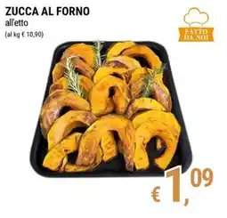 Tre Valli Supermercato Zucca al forno offerta