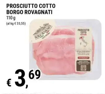 Prosciutto cotto Borgo Rovagnati