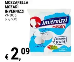 Tre Valli Supermercato Mozzarella Invernizzi offerta
