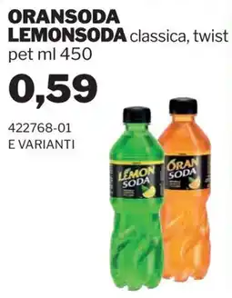 GrosMarket Oransoda lemonsoda classica offerta