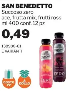 GrosMarket San Benedetto Succoso zero offerta