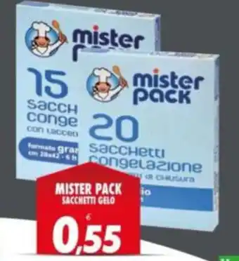 Mister Pack sacchetti gelo