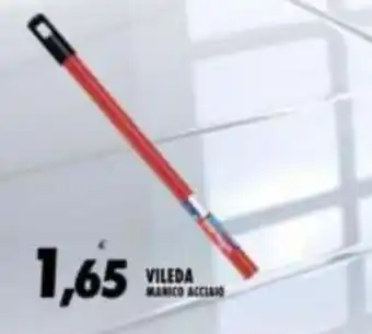 Manico acciaio Vileda