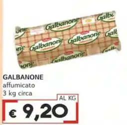 Italy Cash Galbanone affumicato offerta