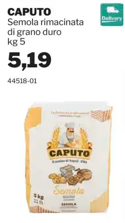 GrosMarket Semola rimacinata di grano duro CAPUTO offerta