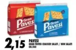 Compri Meglio Pavesi cracker offerta