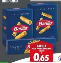 Compri Meglio Barilla pasta formati normali offerta