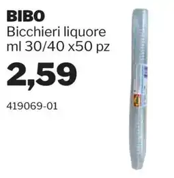 GrosMarket Bibo bicchieri liquore offerta