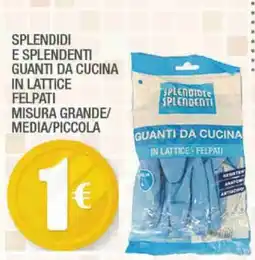 Splendidi e Splendenti Splendidi guanti da cucina in lattice felpati offerta