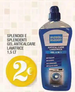 Splendidi e Splendenti Splendidi e Splendenti gel anticalcare lavatrice offerta