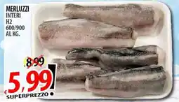 Il Genio Supermercato Merluzzi interi H2 offerta