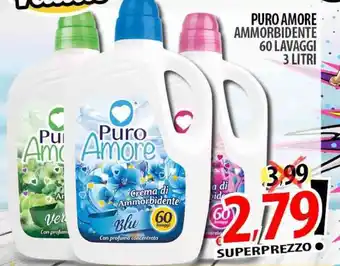 Puro Amore Crema di Ammorbidente Blu