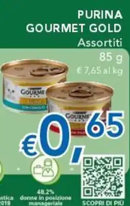Migross Supermercati e Market Purina Gourmet Gold Assortiti offerta