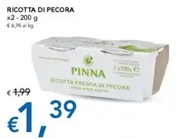 Migross Superstore Pinna ricotta fresca di pecora offerta