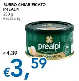 Migross Superstore Burro chiarificato Prealpi offerta