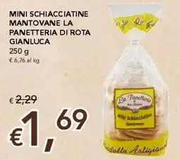 Migross Superstore Mini Schiacciatine Mantovane La Panetteria di Rota Gianluca offerta