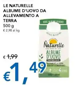 Migross Superstore Le Naturelle albume d'uovo offerta