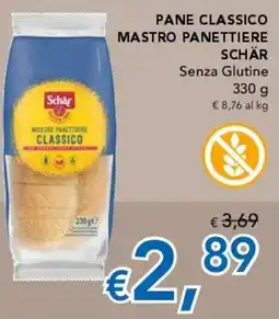 Migross Superstore Pane classico Mastro Panettiere Schär offerta