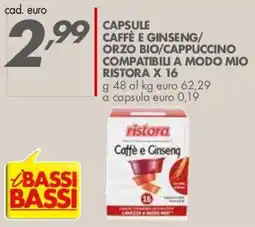 Italmark Caffè e Ginseng Ristora offerta