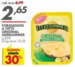 Italmark Formaggio a fette original Leerdammer offerta