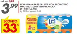 Italmark Beveranda a base di latte con probiotico Nestlé LC1 offerta