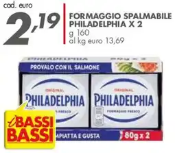Italmark Formaggio spalmabile Philadelphia offerta