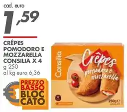 Italmark Crêpes pomodoro e mozzarella Consilia offerta