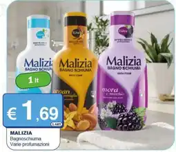 Mister Risparmio Malizia Bagnoschiuma offerta