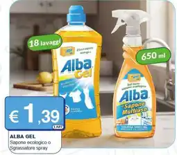 Mister Risparmio Alba Gel Sapone ecologico o Sgrassatore spray offerta