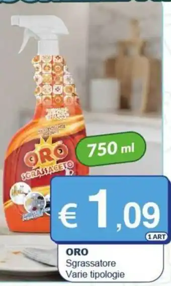 Oro sgrassatore