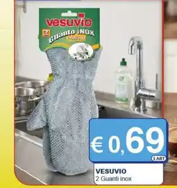 Mister Risparmio Guanto inox multiuso Vesuvio offerta
