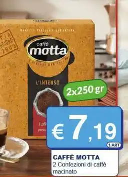 Mister Risparmio Caffè Motta l'intenso offerta